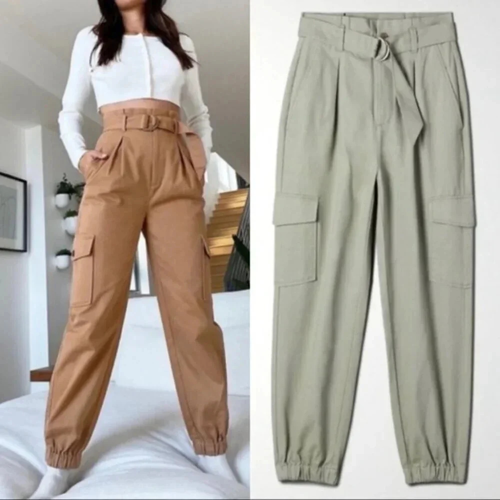 Aritzia  Womens 2 Sunday Best Gravity Cargo Gorpcore Pant in Sage Green